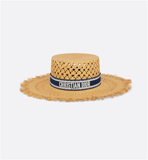 chapeau de paille christian dior|Chapeau Naughtily.